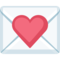Love Letter emoji on Facebook
